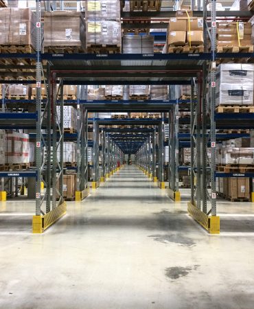 busy warehouse